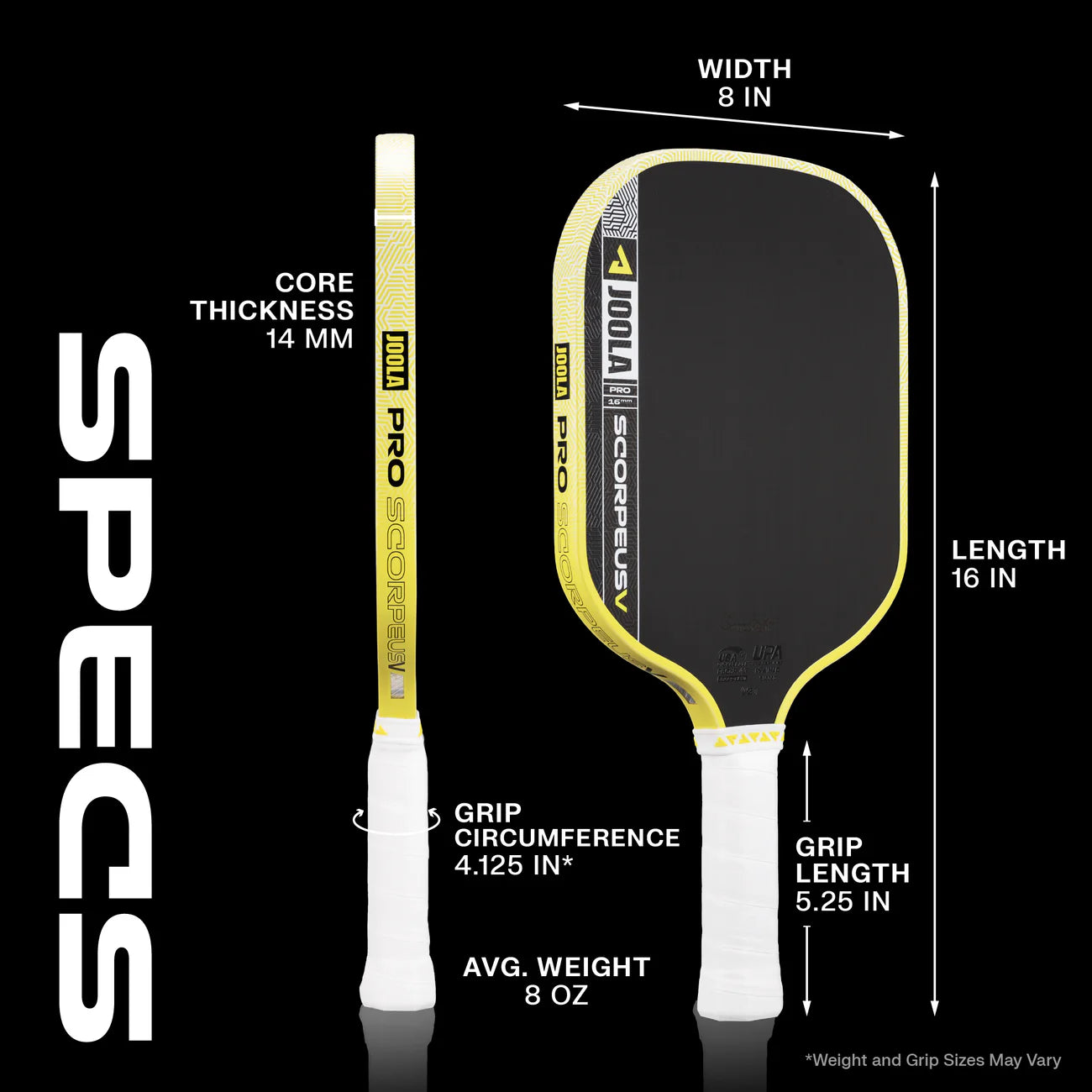 JOOLA  Scorpeus Pro V - Anna Bright Pickleball Paddles