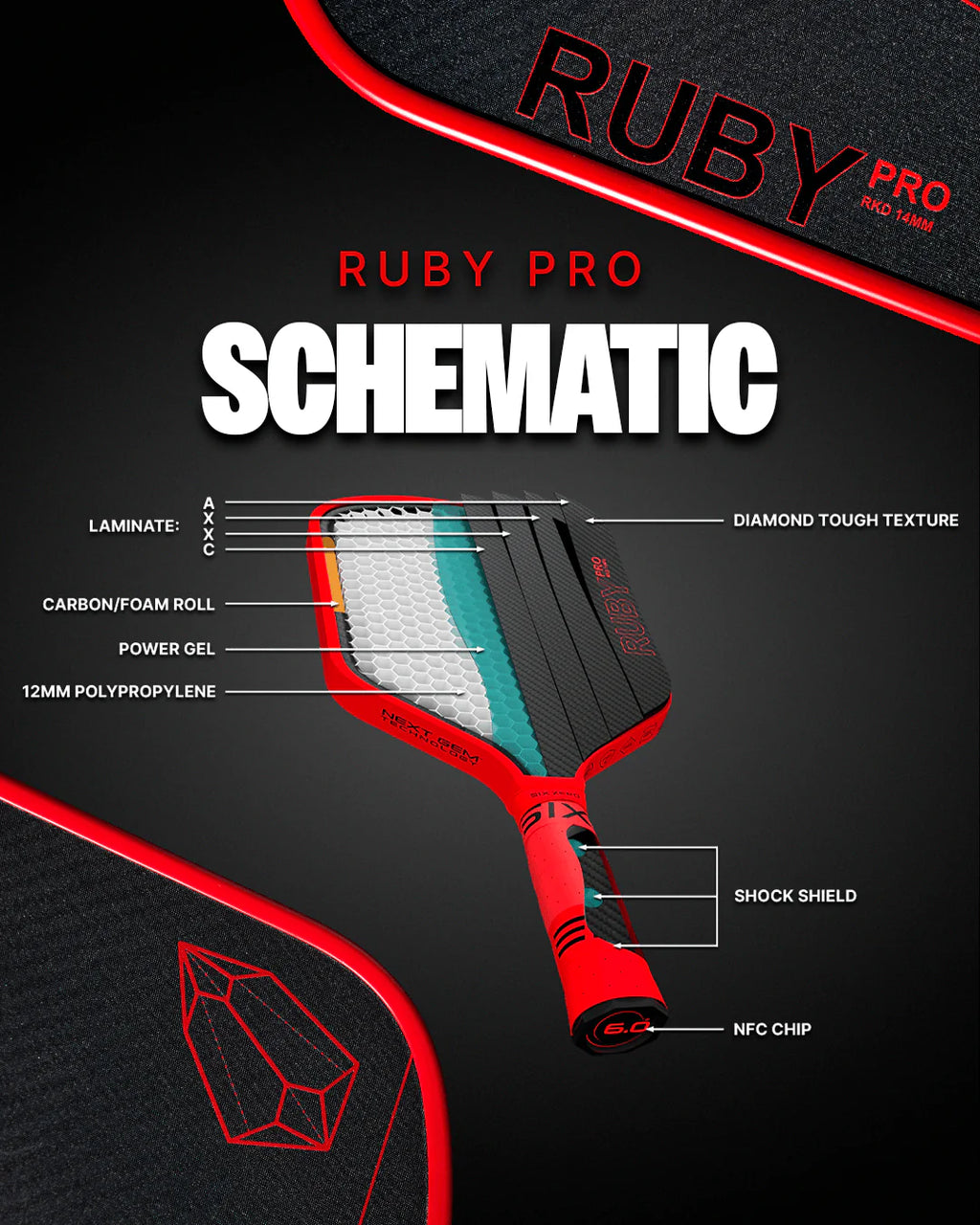 SIX ZERO Ruby Pro 14MM