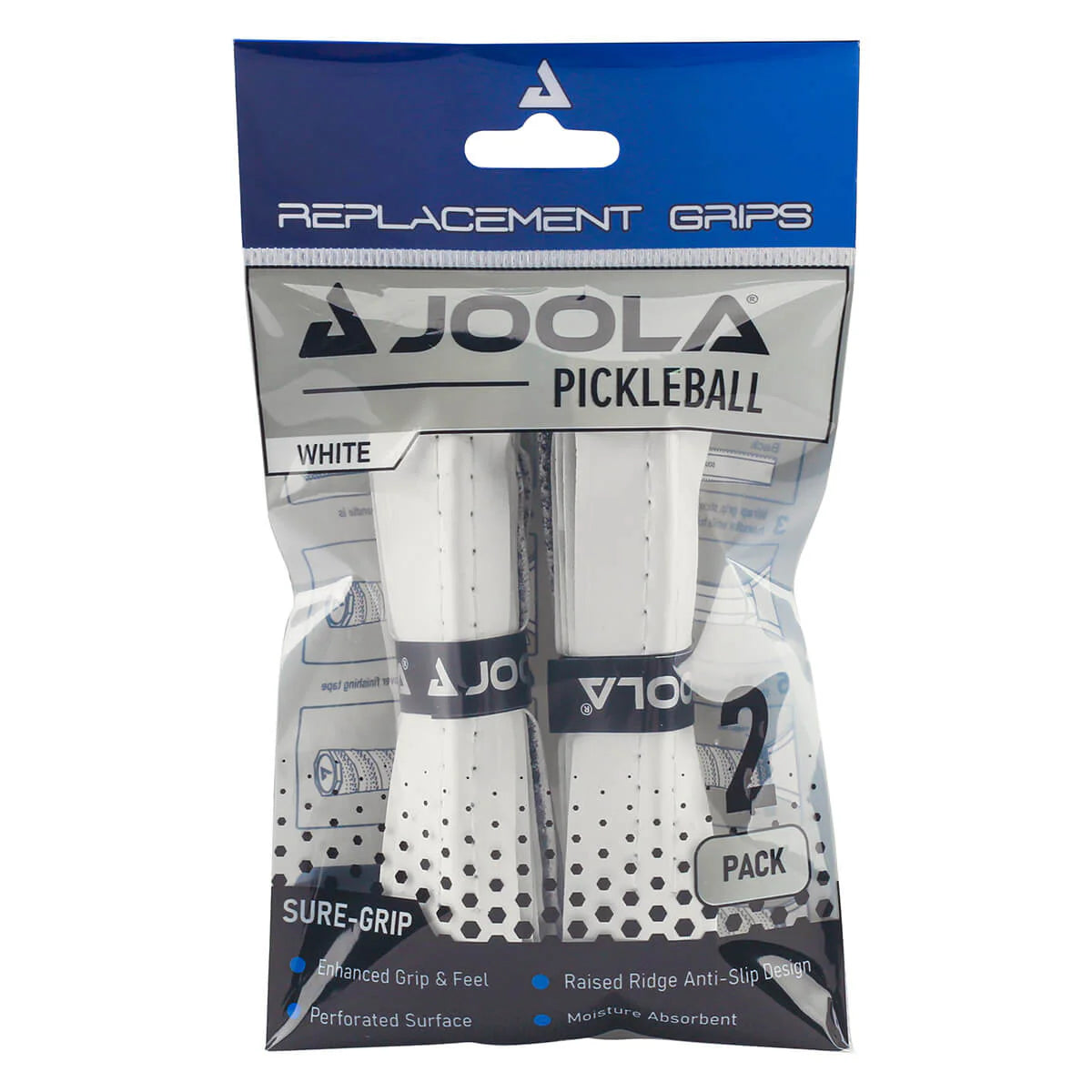 JOOLA Replacement White Ridge Grip